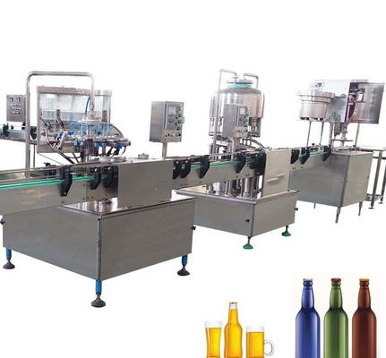 Карбонатед СС304 машина завалки напитка, машина завалки пива Тпе Сплиты небольшая поставщик