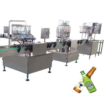 Карбонатед СС304 машина завалки напитка, машина завалки пива Тпе Сплиты небольшая поставщик