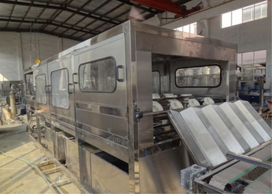 Нержавеющая сталь машина завалки бутылки с водой 5 галлонов с экраном касания ПЛК поставщик